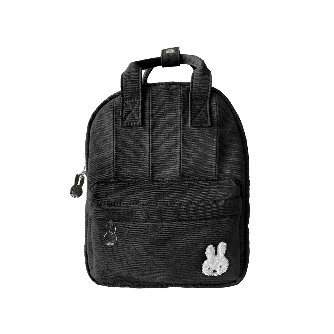 Miffy Large Canvas Backpack - Black