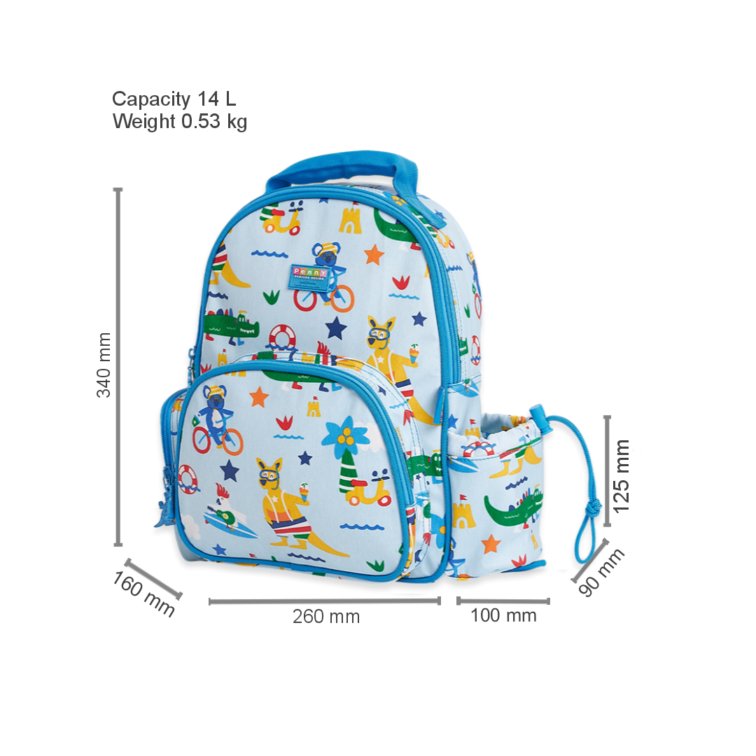 Penny Scallan Medium Backpack - Kanga (Kangaroo) Crew