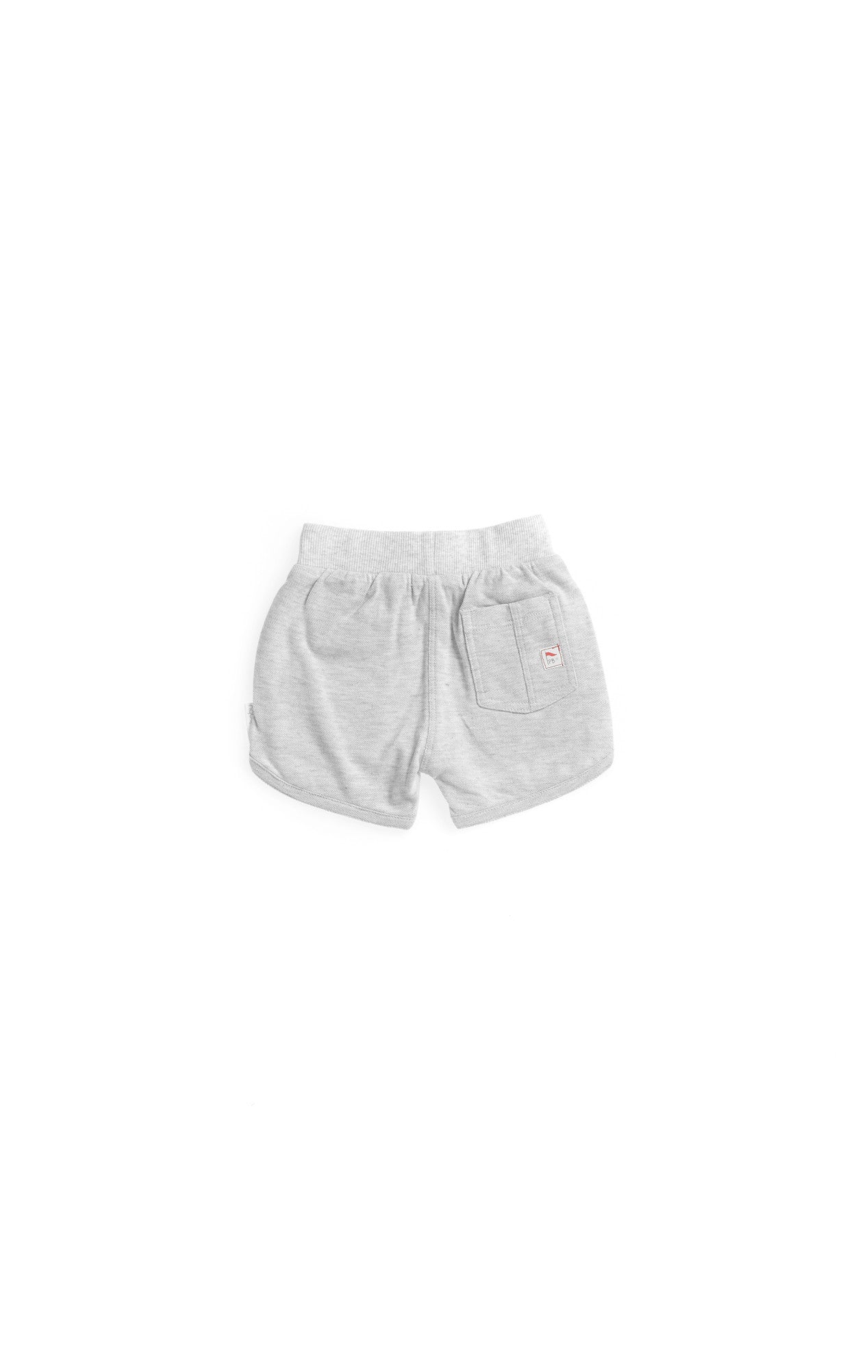 Purebaby Spin Shorts (Pale Grey Melange), , Children's Clothing, Purebaby, Party Twinkle | PO BOX 3145 BRIGHTON VIC 3186 AUSTRALIA | www.partytwinkle.com.au - 2