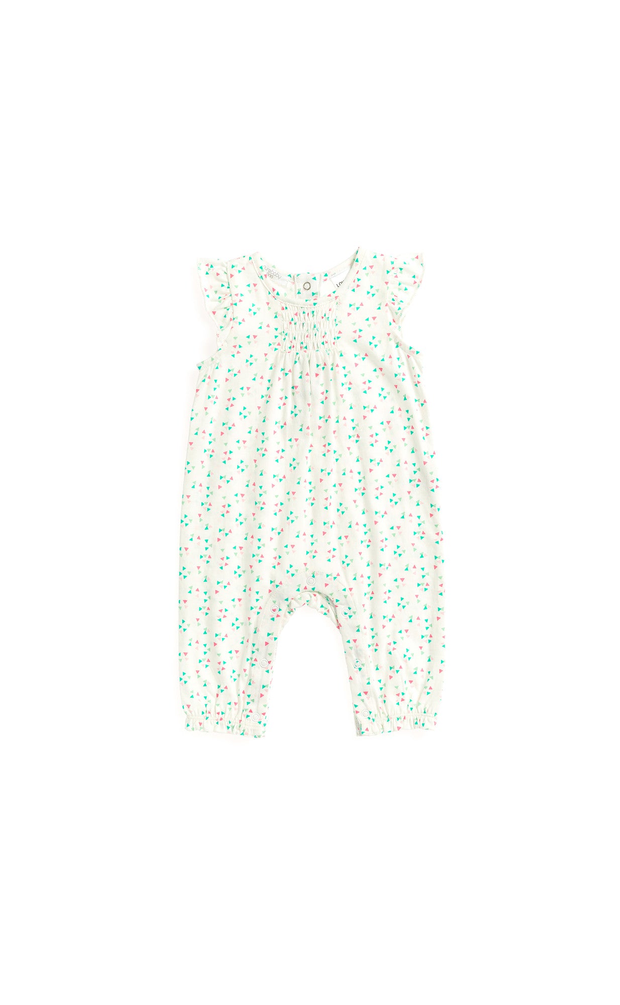 Purebaby Lemonade Growsuit (Lemonade Print), , Children's Clothing, Purebaby, Party Twinkle | PO BOX 3145 BRIGHTON VIC 3186 AUSTRALIA | www.partytwinkle.com.au
