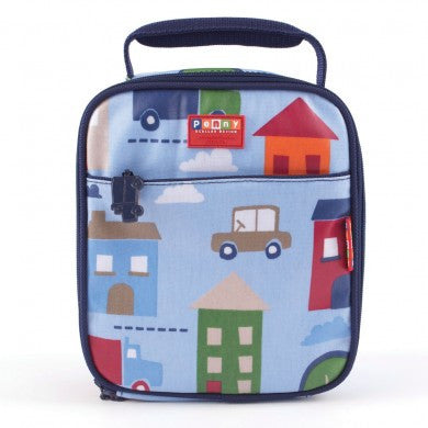 Penny Scallan Lunch Box / Lunch Bag - Big City, , Lunch Bag, Penny Scallan, Party Twinkle | PO BOX 3145 BRIGHTON VIC 3186 AUSTRALIA | www.partytwinkle.com.au