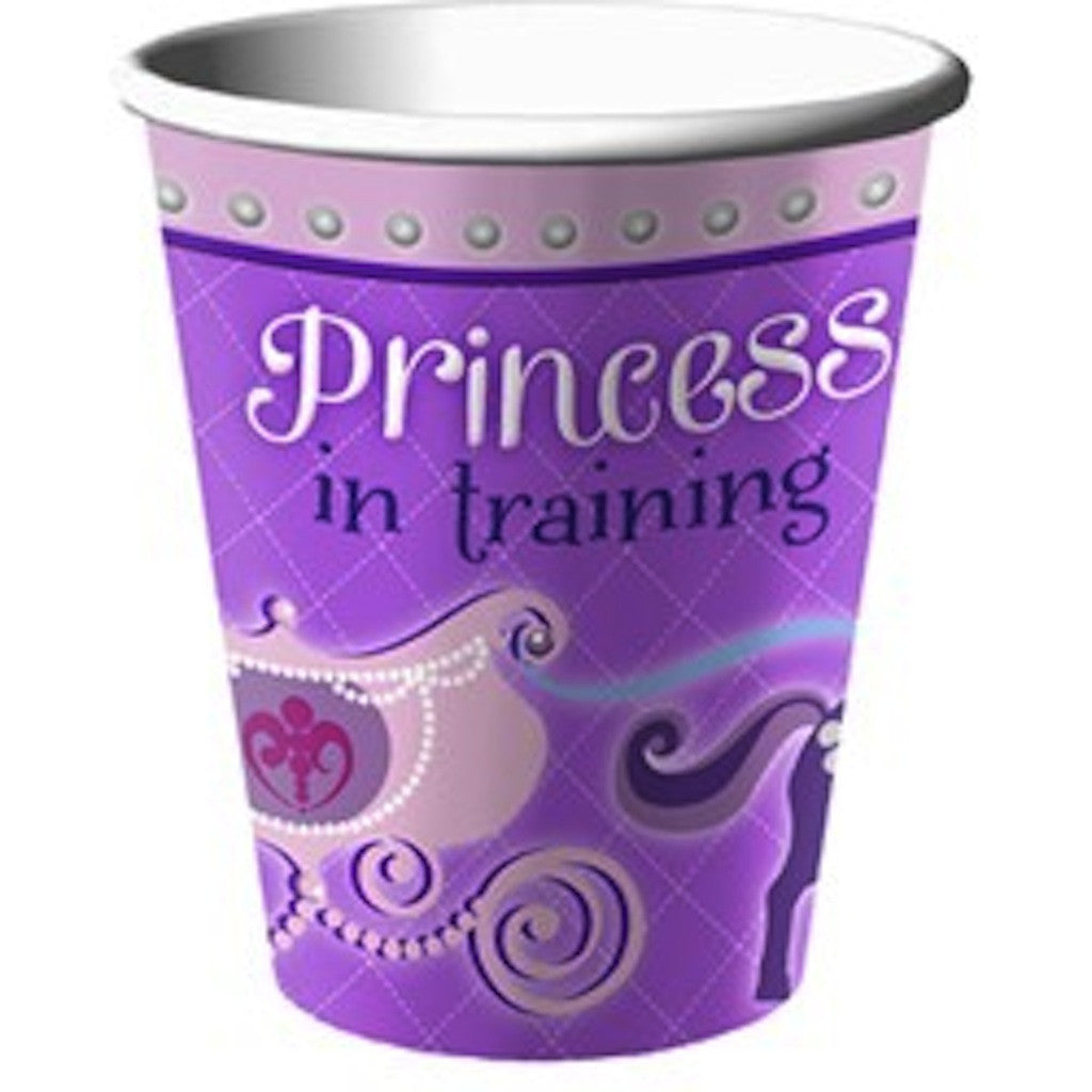 Sofia the First 266ml Cups (8), , Cups, Discount Party Supplies, Party Twinkle | PO BOX 3145 BRIGHTON VIC 3186 AUSTRALIA | www.partytwinkle.com.au