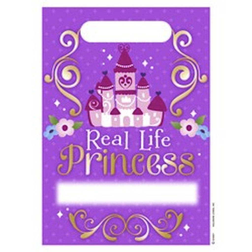 Sofia the First Favor Bags (8), , Favour Box, Discount Party Supplies, Party Twinkle | PO BOX 3145 BRIGHTON VIC 3186 AUSTRALIA | www.partytwinkle.com.au
