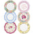 Talking Tables Truly Scrumptious Vintage Paper Plates - pack of 12