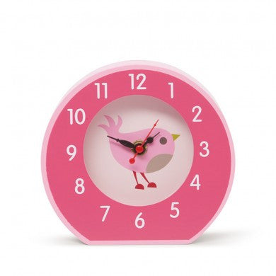 Penny Scallan Bedside Clock - Chirpy Bird