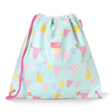 Penny Scallan Drawstring / Swimming Bag Pineapple Bunting, , Swimming Bag, Penny Scallan, Party Twinkle | PO BOX 3145 BRIGHTON VIC 3186 AUSTRALIA | www.partytwinkle.com.au