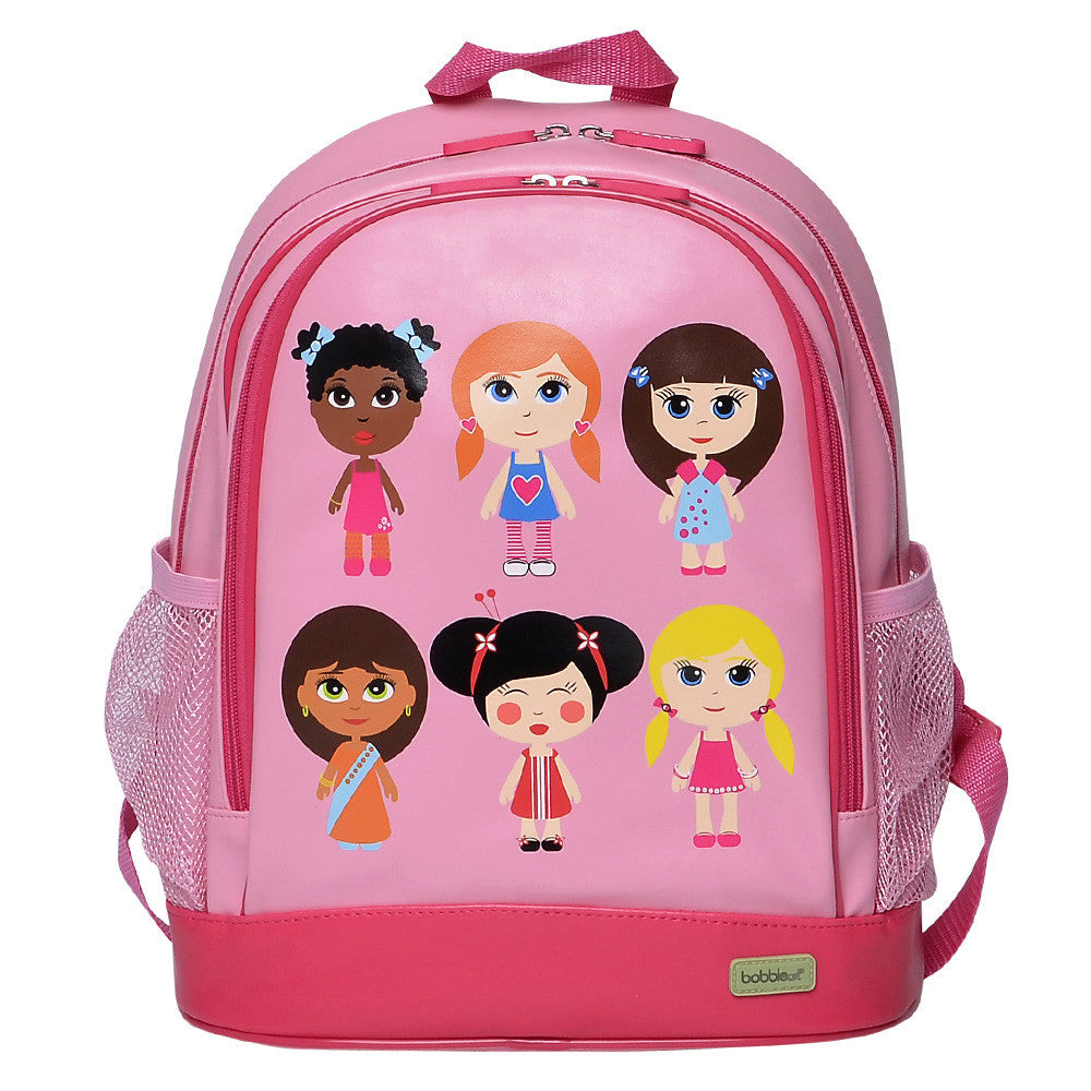 Bobble Art Paper Doll Large PVC Backpack, , Backpack, Bobble Art, Party Twinkle | PO BOX 3145 BRIGHTON VIC 3186 AUSTRALIA | www.partytwinkle.com.au
