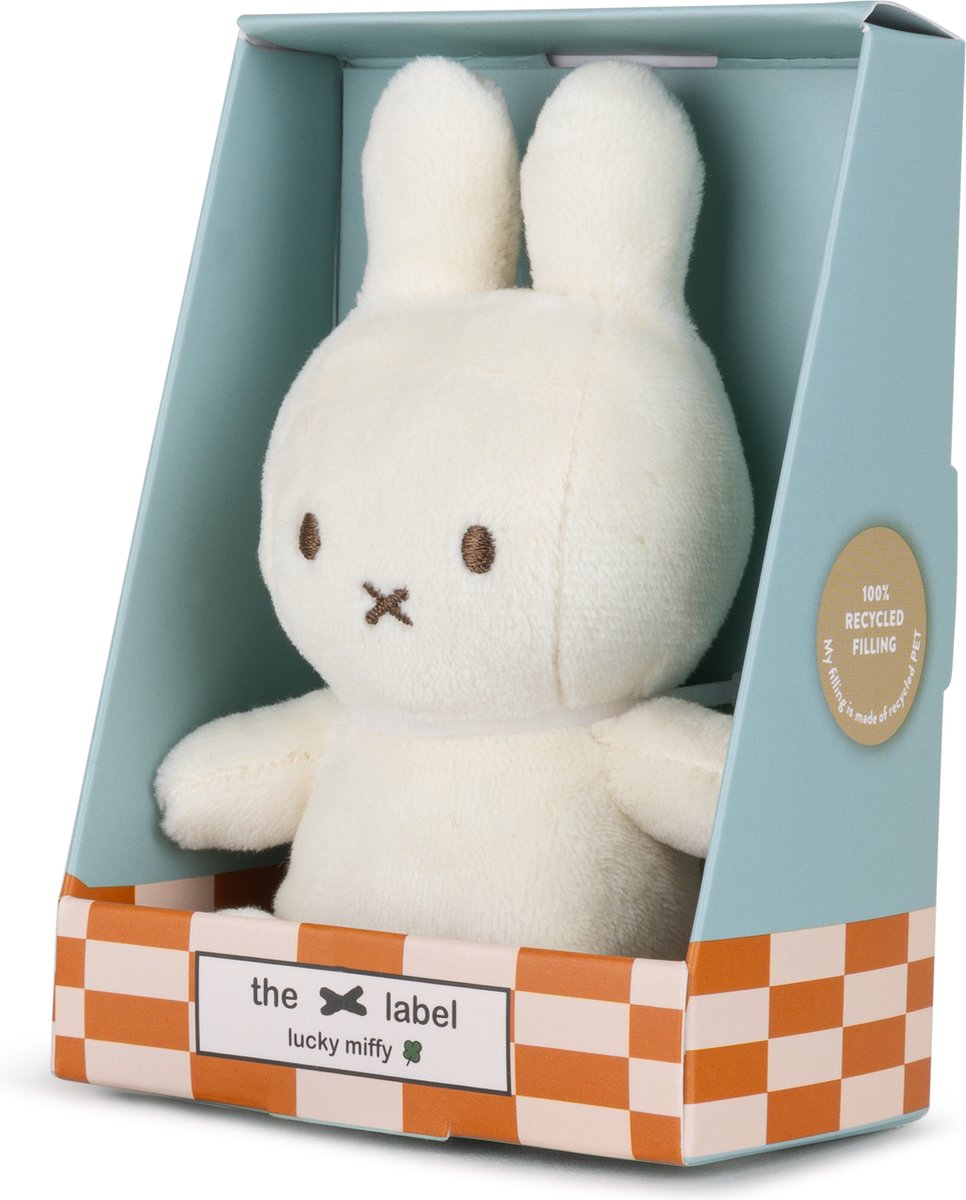 Lucky Miffy Sitting Cream in giftbox - 10 cm - 4"