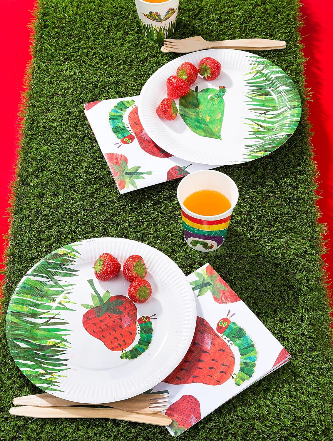 Talking Tables the Very Hungry Caterpillar Party Plates