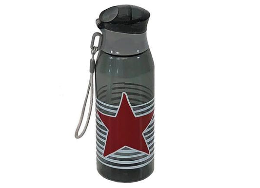 Bobble Art Drink Bottle Plastic (500ml) - Star and Stripe