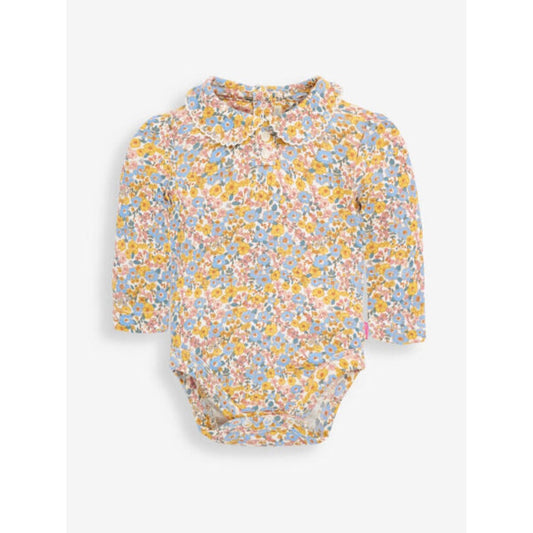 Jojo Maman Bebe Vintage Floral Peter Pan Baby Bodysuit (12-18 months)