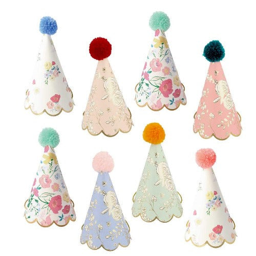 Meri Meri English Garden Vintage Party Hats (8)