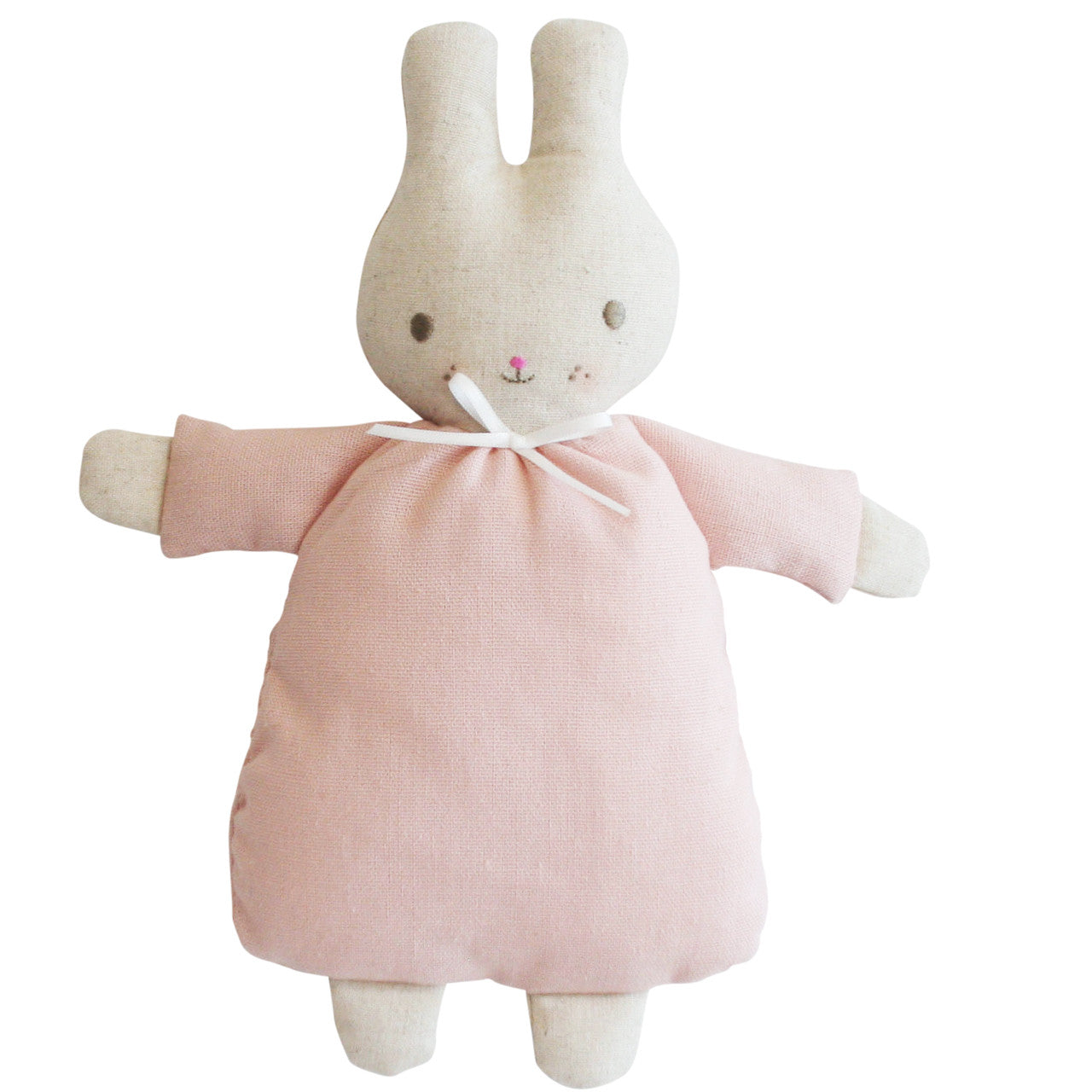 Alimrose Riley Bunny Rattle 24cm Pink