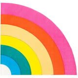 Talking Tables Birthday Brights Rainbow-shaped Napkins (20s)