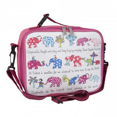 Tyrrell Katz Elephant Lunch Bag / Lunch Box, , Lunch Bag, LK Gifts, Party Twinkle | PO BOX 3145 BRIGHTON VIC 3186 AUSTRALIA | www.partytwinkle.com.au 