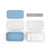 Monbento Bento Box MB Original Crystal / White  - The Bento Box. Designed in France.