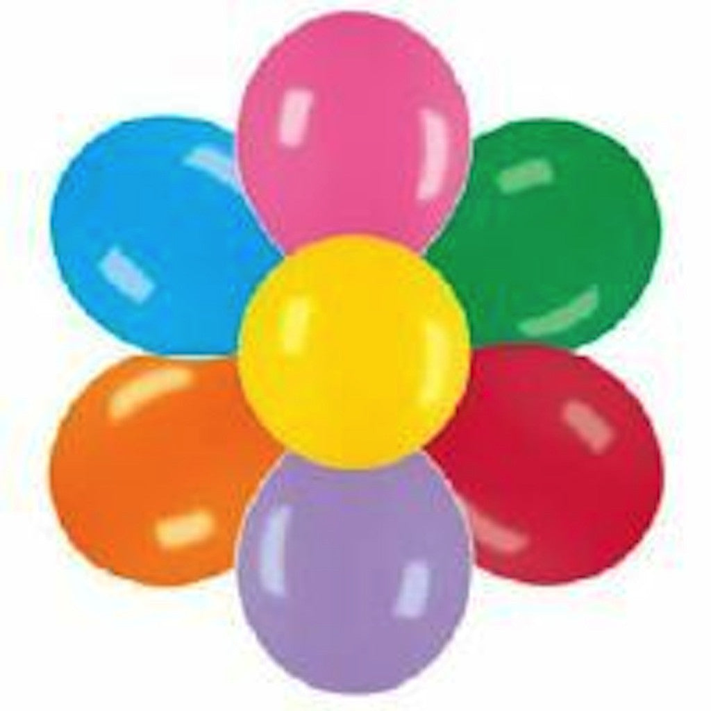 30cm Fashion Assorted Latex Balloon - 100 Balloons, , Balloons, Balloon Agencies, Party Twinkle | PO BOX 3145 BRIGHTON VIC 3186 AUSTRALIA | www.partytwinkle.com.au