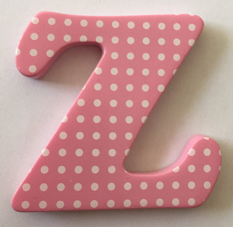 Bobble Art Door Letter "Z" Small Dots Pink, , Door Letter, Bobble Art, Party Twinkle | PO BOX 3145 BRIGHTON VIC 3186 AUSTRALIA | www.partytwinkle.com.au 