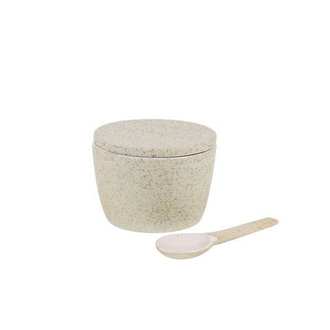 Robert Gordon Sugar Pot and Spoon Set - Pink Granite