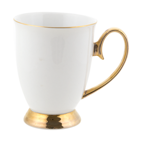 Cristina Re Mug- Ivory, , High Tea, Cristina Re, Party Twinkle | PO BOX 3145 BRIGHTON VIC 3186 AUSTRALIA | www.partytwinkle.com.au