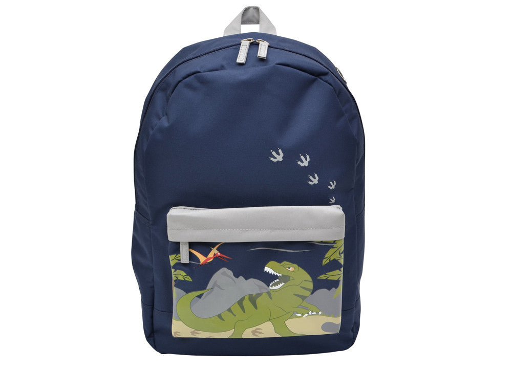 Bobble Art Coated Cotton Backpack - Dinosaur, , Backpack, Bobble Art, Party Twinkle | PO BOX 3145 BRIGHTON VIC 3186 AUSTRALIA | www.partytwinkle.com.au  - 1