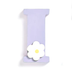 Jojo Maman Bebe - Wooden Letter Pastel "I" Purple