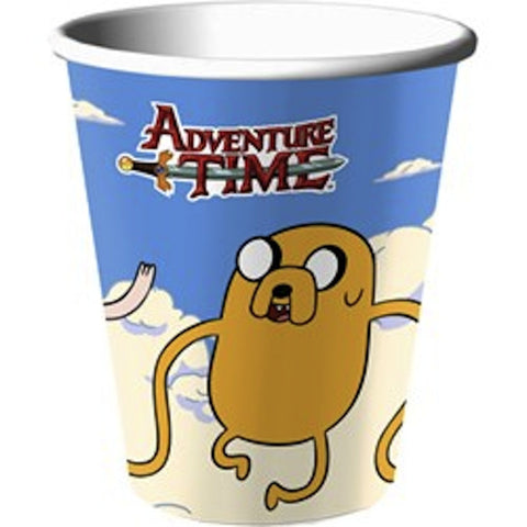 Adventure Time 266 ml Cups (8 pack), , Cups, Wholesale Halloween Costumes, Party Twinkle | PO BOX 3145 BRIGHTON VIC 3186 AUSTRALIA | www.partytwinkle.com.au 