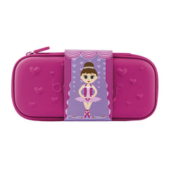 Bobble Art Eva Pink Pencil Case Ballerina, , Pencil Case, Bobble Art, Party Twinkle | PO BOX 3145 BRIGHTON VIC 3186 AUSTRALIA | www.partytwinkle.com.au 