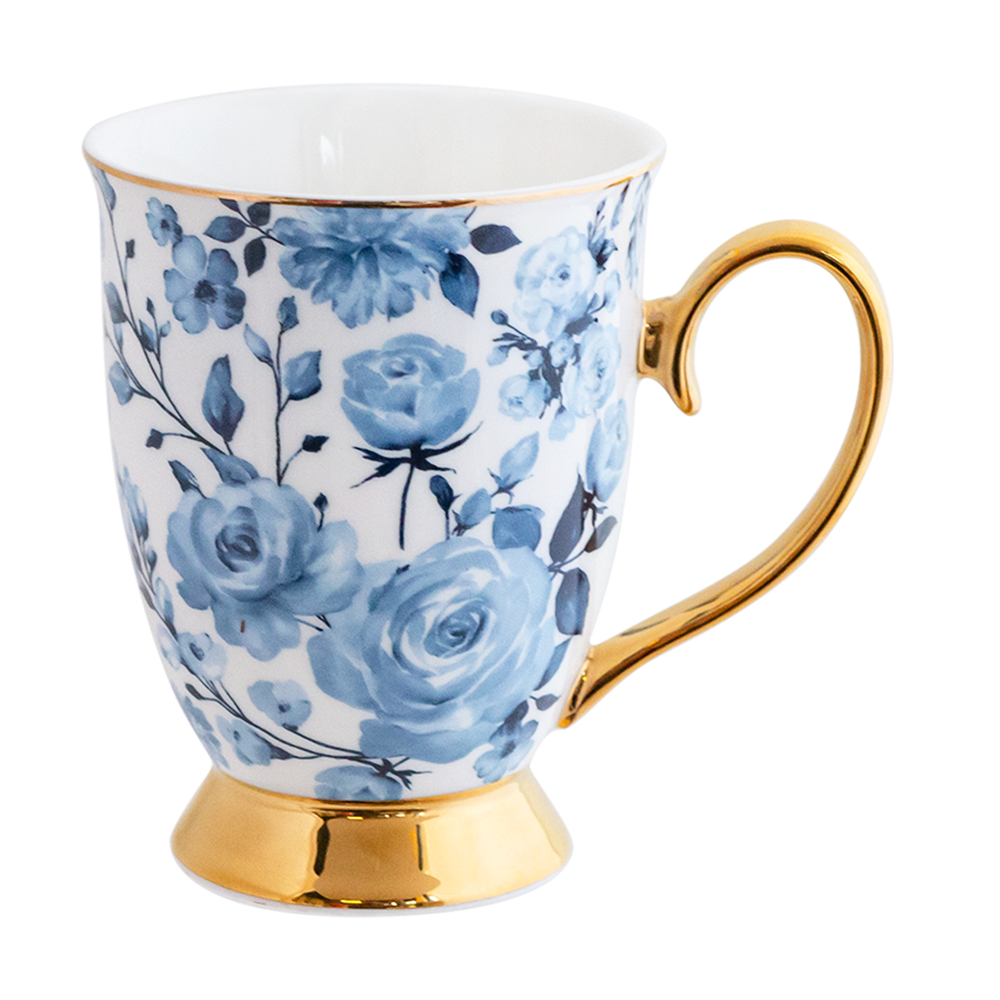 Cristina Re Mug Charlotte Blue Bone China