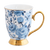 Cristina Re Mug Charlotte Blue Bone China