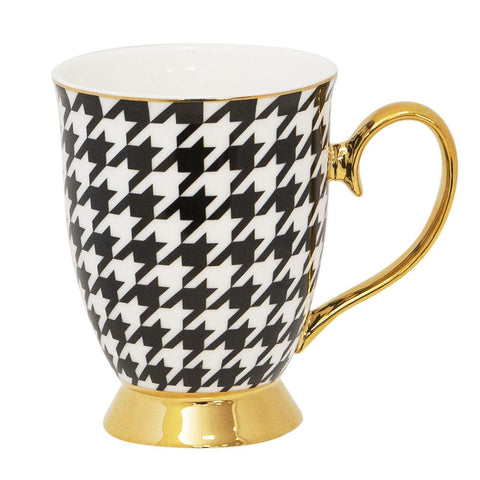 Cristina Re Mug Houndstooth New Bone China