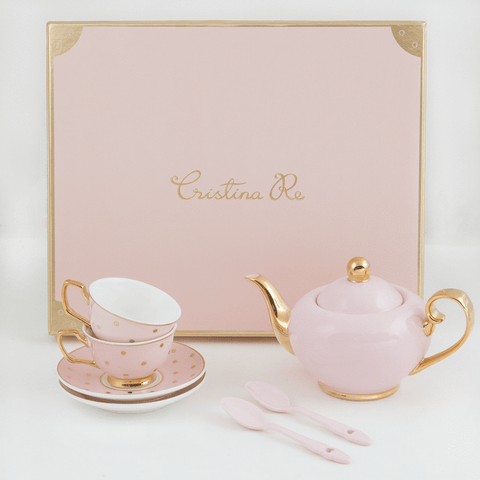 Cristina Re Petite Tea Set Blush / Pink / Gold