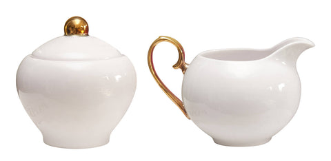 Cristina Re Sugar Bowl and Creamer Ivory, , High Tea, Cristina Re, Party Twinkle | PO BOX 3145 BRIGHTON VIC 3186 AUSTRALIA | www.partytwinkle.com.au  - 1