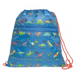 Tyrrell Katz Dinosaur Swimming / Drawstring / Kit Bag, , Backpack, LK Gifts, Party Twinkle | PO BOX 3145 BRIGHTON VIC 3186 AUSTRALIA | www.partytwinkle.com.au 