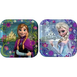 Disney Frozen 18cm Cake Plates (8), , Cake Plates, Wholesale Halloween Costumes, Party Twinkle | PO BOX 3145 BRIGHTON VIC 3186 AUSTRALIA | www.partytwinkle.com.au