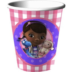 Doc McStuffins 266ml Cups (8), , Cups, Wholesale Halloween Costumes, Party Twinkle | PO BOX 3145 BRIGHTON VIC 3186 AUSTRALIA | www.partytwinkle.com.au 