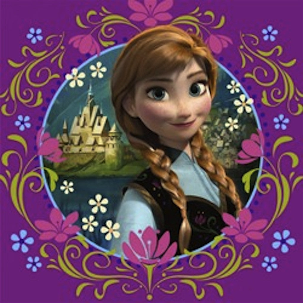 Disney Frozen Lunch Napkins (16), , Napkins, Discount Party Supplies, Party Twinkle | PO BOX 3145 BRIGHTON VIC 3186 AUSTRALIA | www.partytwinkle.com.au