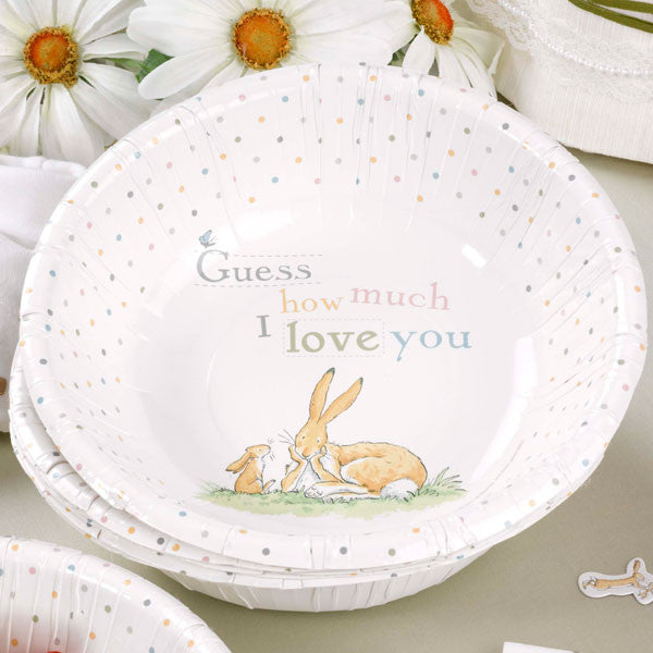 Guess How Much I Love You Bowls (8 pack), , Party Bowls, Delights Direct, Party Twinkle | PO BOX 3145 BRIGHTON VIC 3186 AUSTRALIA | www.partytwinkle.com.au