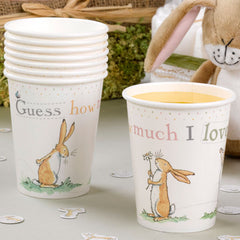 Guess How Much I Love You Cups (8 pack), , Cups, Delights Direct, Party Twinkle | PO BOX 3145 BRIGHTON VIC 3186 AUSTRALIA | www.partytwinkle.com.au 
