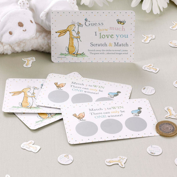 Guess How Much I Love You Scratch Cards (10 pack), , Party Prizes, Delights Direct, Party Twinkle | PO BOX 3145 BRIGHTON VIC 3186 AUSTRALIA | www.partytwinkle.com.au