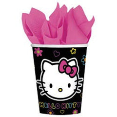 Hello Kitty 266ml Cups (8), , Cups, Wholesale Halloween Costumes, Party Twinkle | PO BOX 3145 BRIGHTON VIC 3186 AUSTRALIA | www.partytwinkle.com.au 