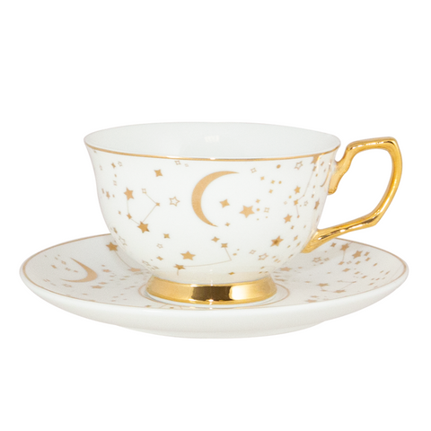 Cristina Re Teacup It's Written in the Stars Ivory & Gold
