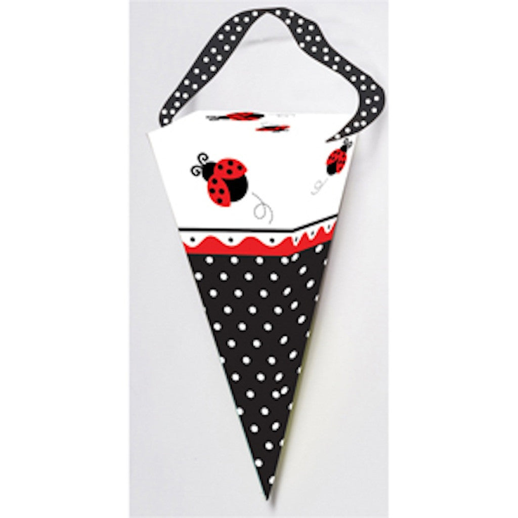 * Ladybug Fancy Party Favor Boxes - Cone Shaped (6), , Favour Box, Balloon Agencies, Party Twinkle | PO BOX 3145 BRIGHTON VIC 3186 AUSTRALIA | www.partytwinkle.com.au