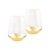 Cristina Re Tumbler Estelle Gold Set of 2