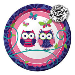 Owl Pal Birthday Luncheon / Small Plates (8), , Cake Plates, Balloon Agencies, Party Twinkle | PO BOX 3145 BRIGHTON VIC 3186 AUSTRALIA | www.partytwinkle.com.au 