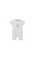 Purebaby Ferris Wheel Growsuit (Pale Grey Melange), , Children's Clothing, Purebaby, Party Twinkle | PO BOX 3145 BRIGHTON VIC 3186 AUSTRALIA | www.partytwinkle.com.au 