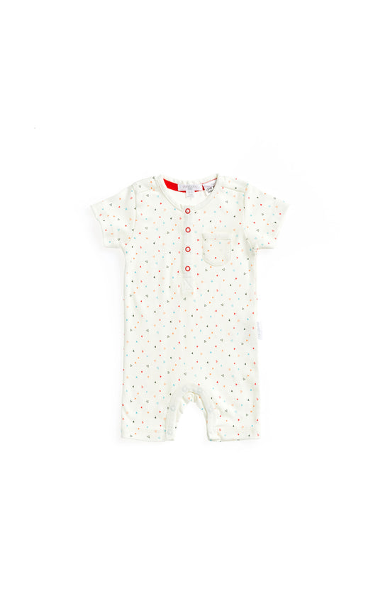 Purebaby Henley Growsuit (Fairground Print), , Children's Clothing, Purebaby, Party Twinkle | PO BOX 3145 BRIGHTON VIC 3186 AUSTRALIA | www.partytwinkle.com.au