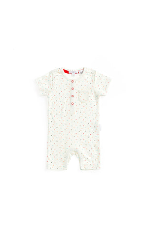Purebaby Henley Growsuit (Fairground Print), , Children's Clothing, Purebaby, Party Twinkle | PO BOX 3145 BRIGHTON VIC 3186 AUSTRALIA | www.partytwinkle.com.au 