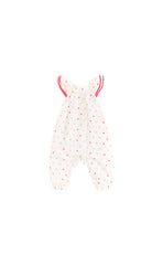 Purebaby Sorbet Jumpsuit (Sorbet Broderie), , Children's Clothing, Purebaby, Party Twinkle | PO BOX 3145 BRIGHTON VIC 3186 AUSTRALIA | www.partytwinkle.com.au 