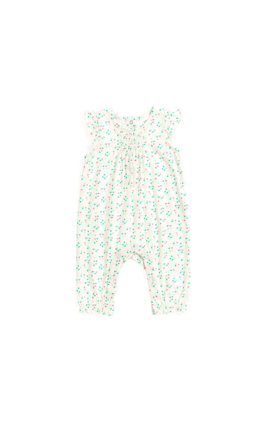 Purebaby Lemonade Growsuit (Lemonade Print), , Children's Clothing, Purebaby, Party Twinkle | PO BOX 3145 BRIGHTON VIC 3186 AUSTRALIA | www.partytwinkle.com.au